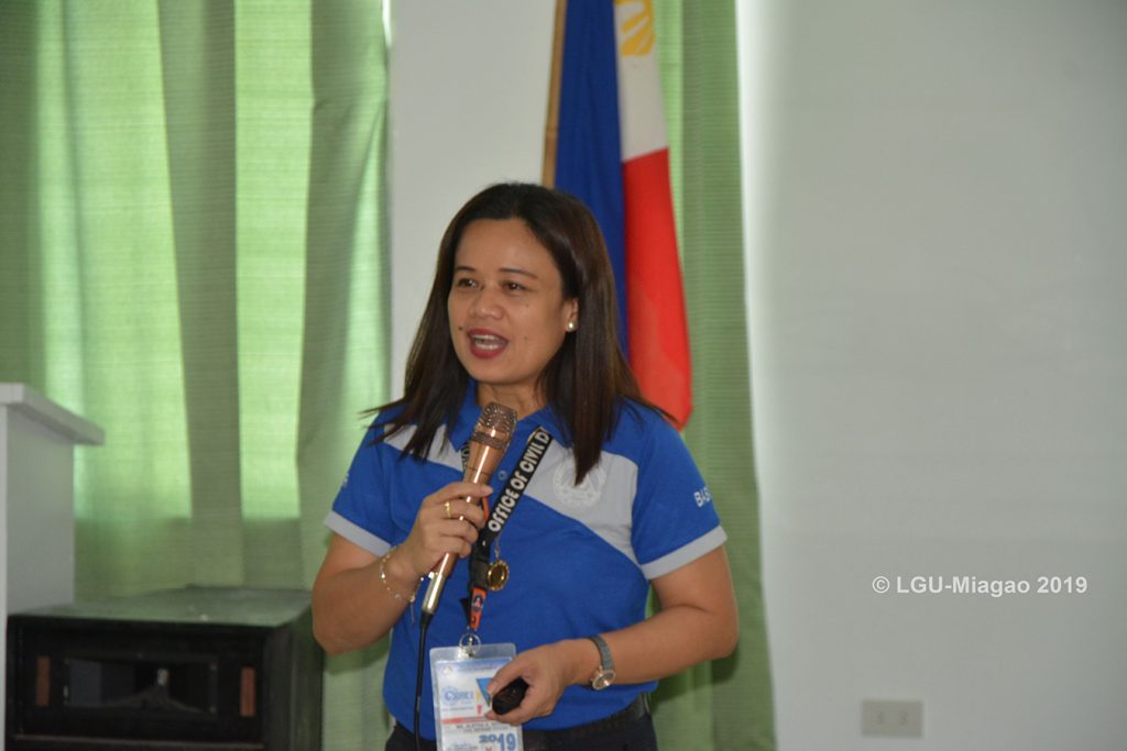 Miagao trained on RDANA - Municipality of Miagao